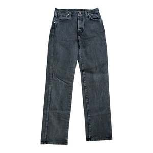Vintage wrangler black denim jeans Mens size 29 X 34